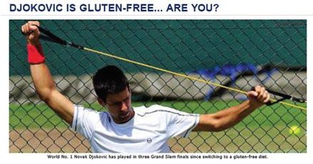 Is a Gluten-Free Diet Right for the Pro Male Tennis?